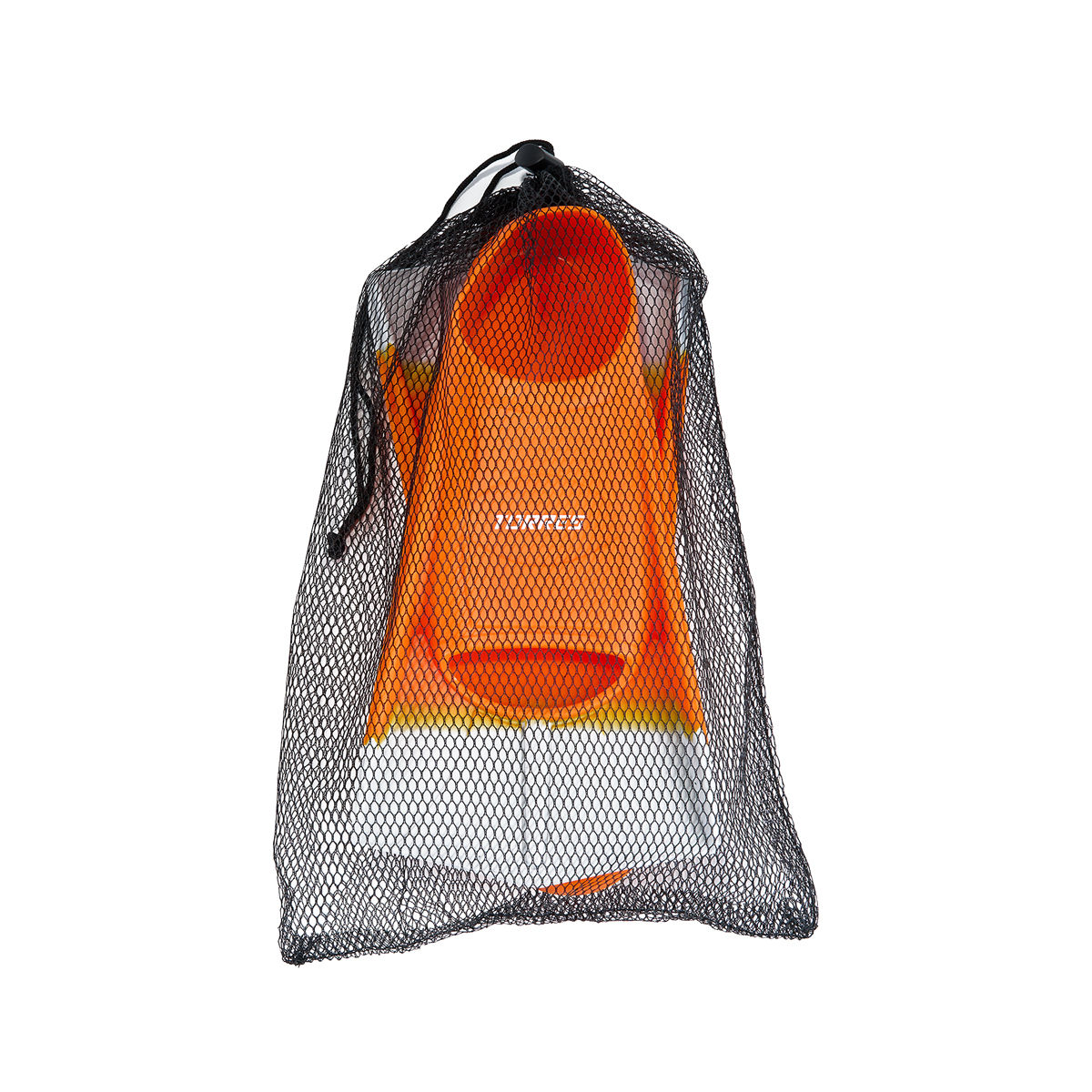 Ласты для бассейна TORRES F01, SWF012403OR, р. EU 33-35 (S), оранжево-серый