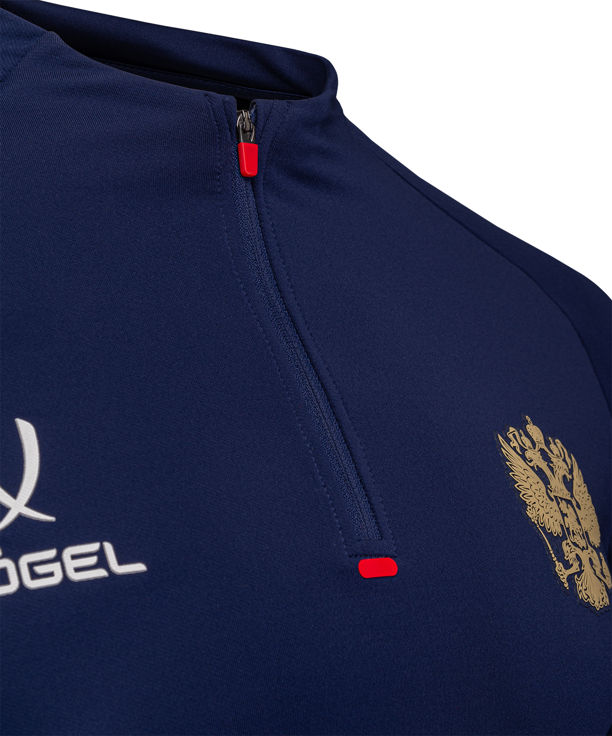 Джемпер тренировочный JOGEL NATIONAL PerFormDRY Training Zip Top, темно-синий, размер L