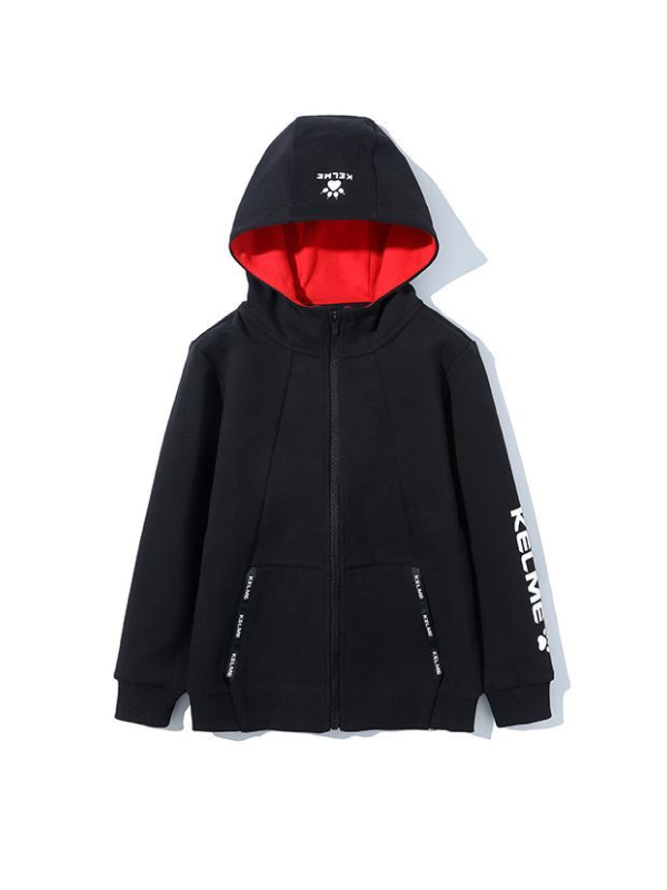 Детская толстовка KELME Boys Cardigan Sweater Black