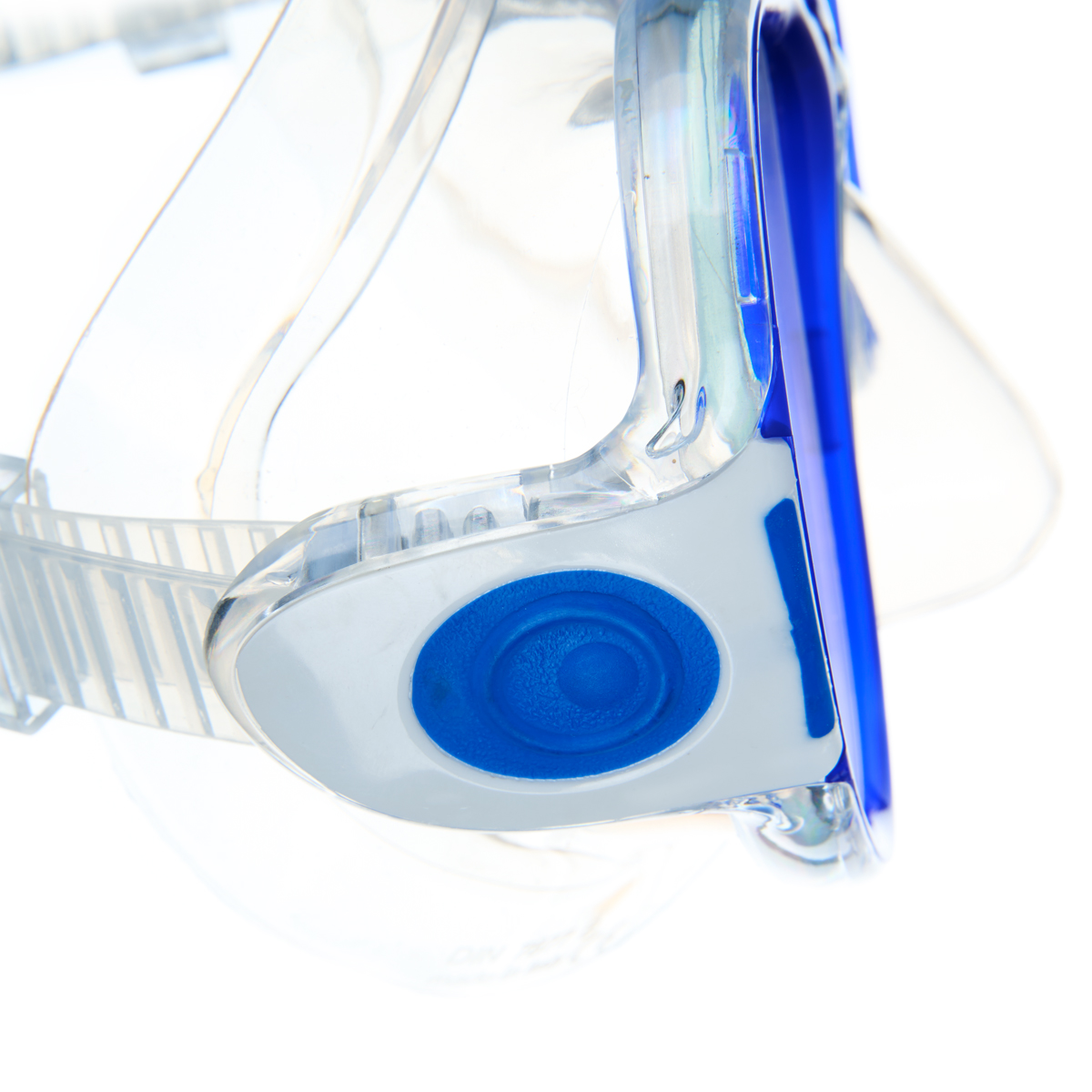 Маска для плав. Salvas Kool Mask, CA550S2TBSTH, закален.стекло, силикон, р. Senior, синий