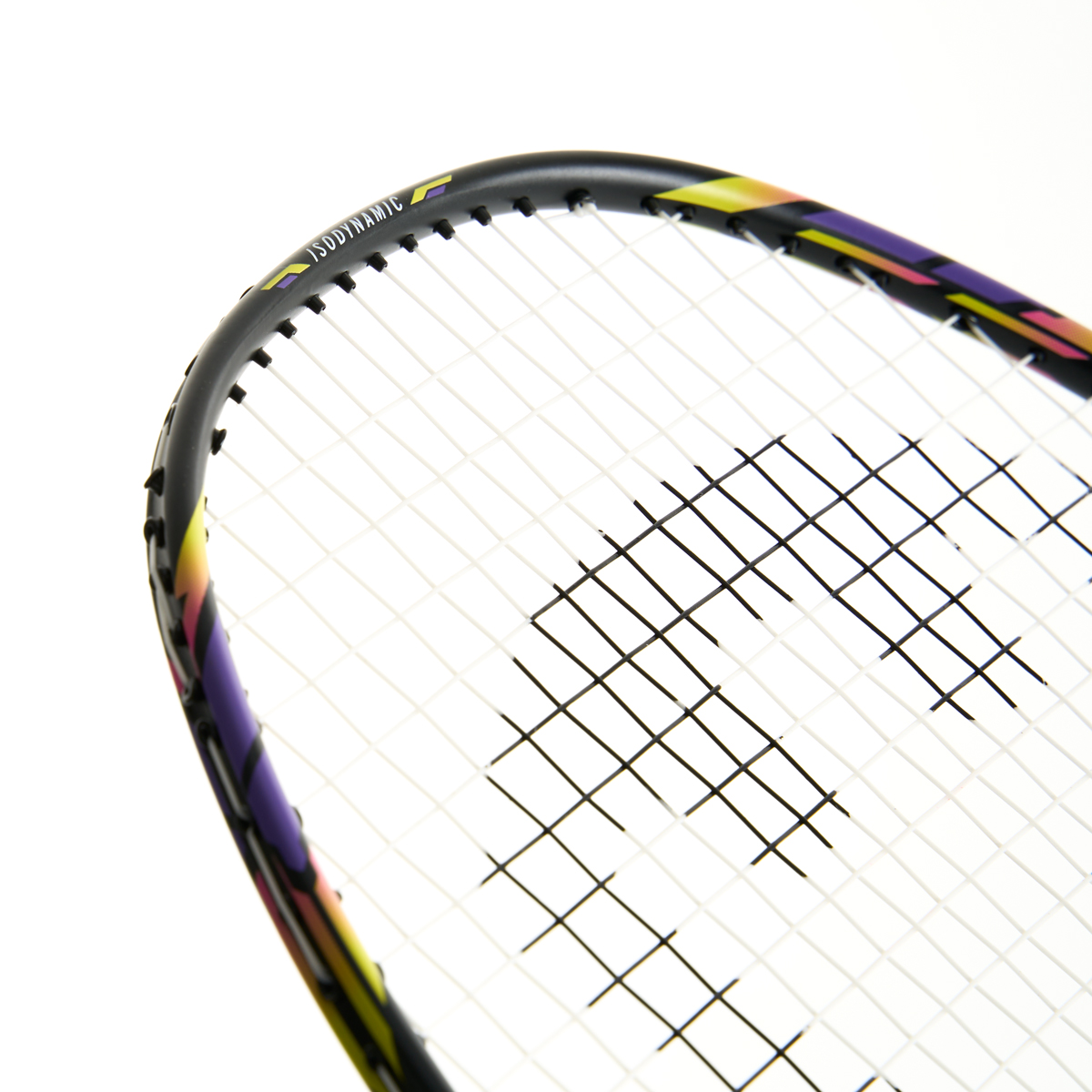 Ракетка бадм. TORRES Game5, BD23511, для продв., стерж/обод из карбона, со струнами, жёлтый