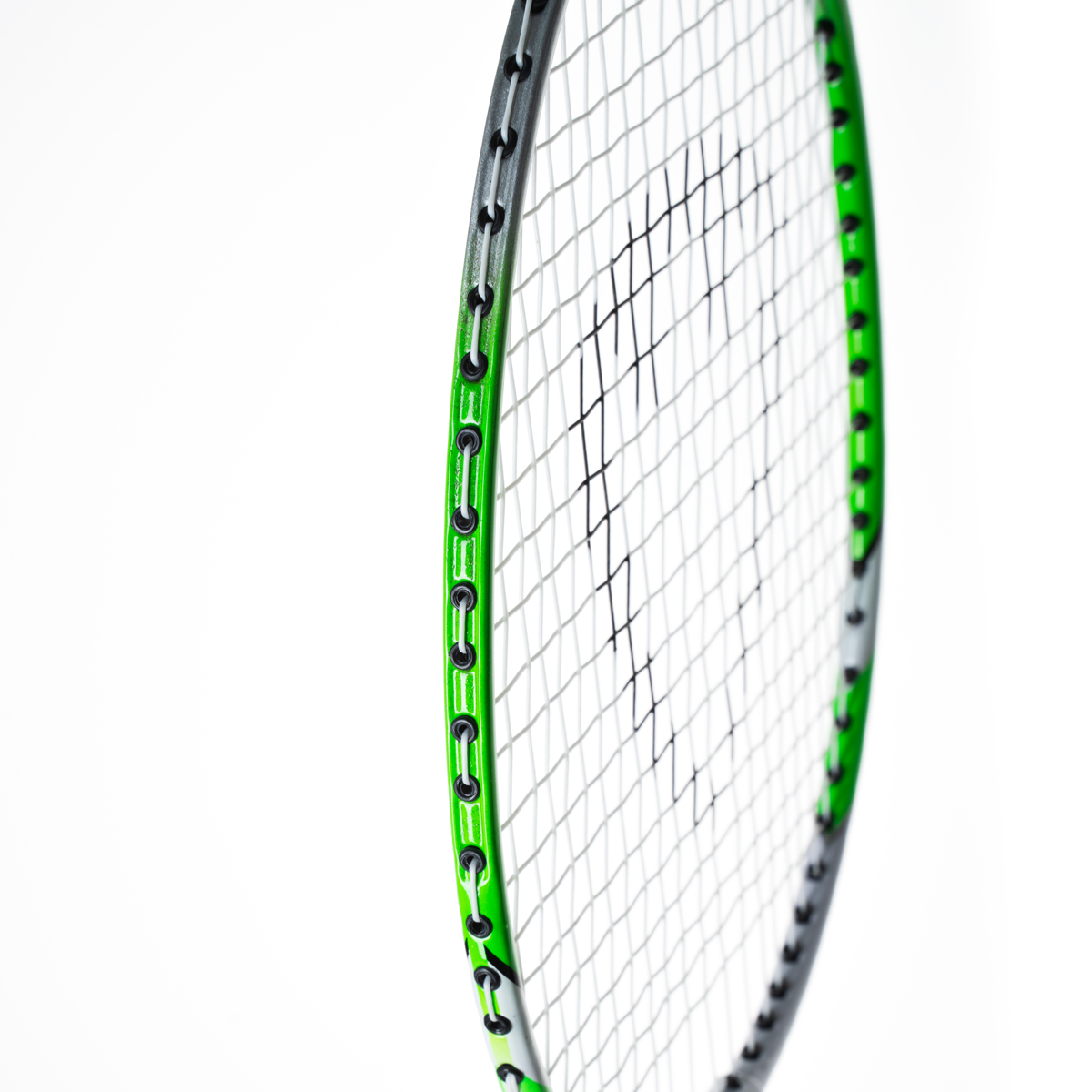 Ракетка бадм. TORRES Hobby1, BD23504, для начинающ.,стал. стерж и обод, со струнами, зелёный