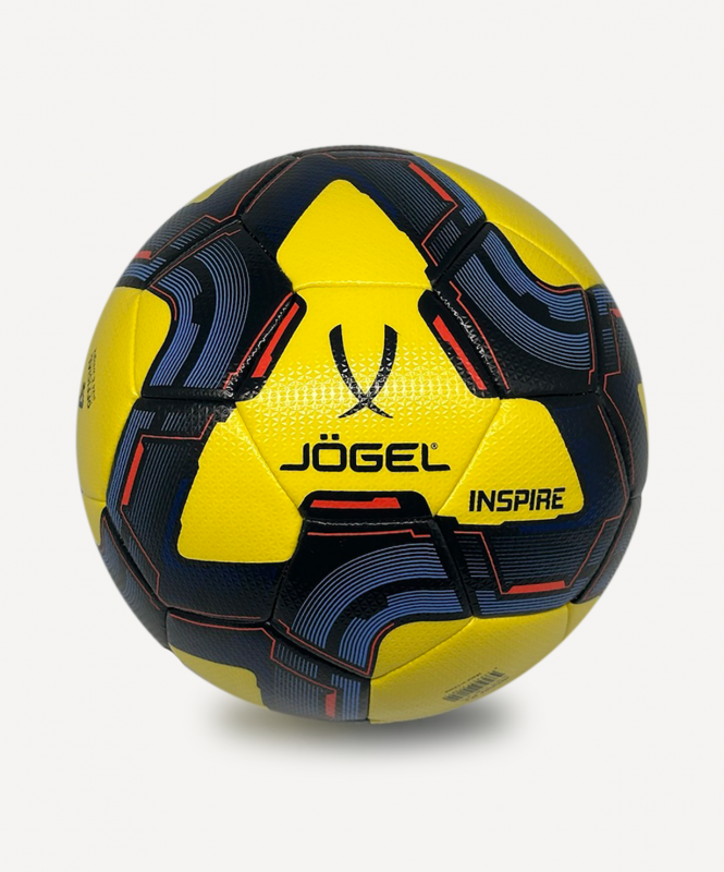 Мяч футзальный JOGEL Inspire №4, желтый, размер 4