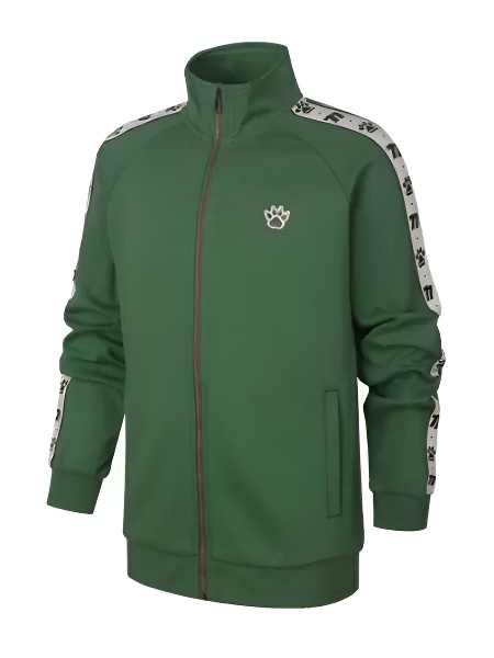 Детская олимпийка KELME Boy's Knitted Jacket Dark Green