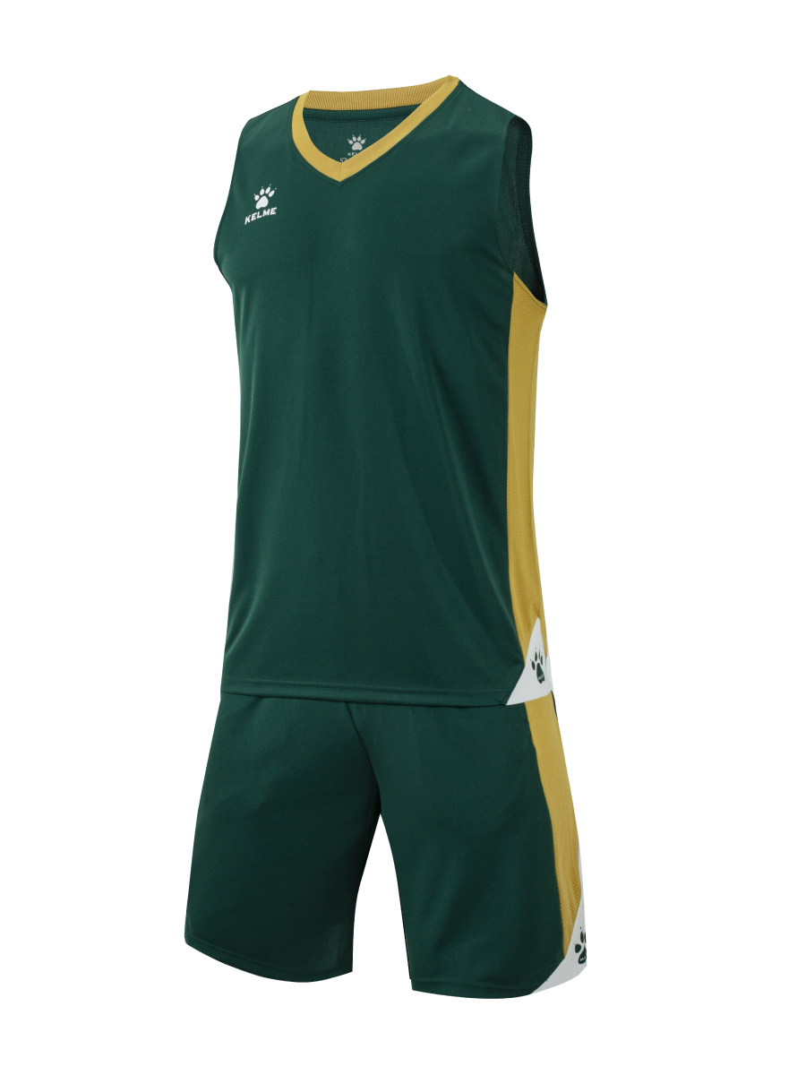 Баскетбольная форма KELME Basketball Clothes Dark Green