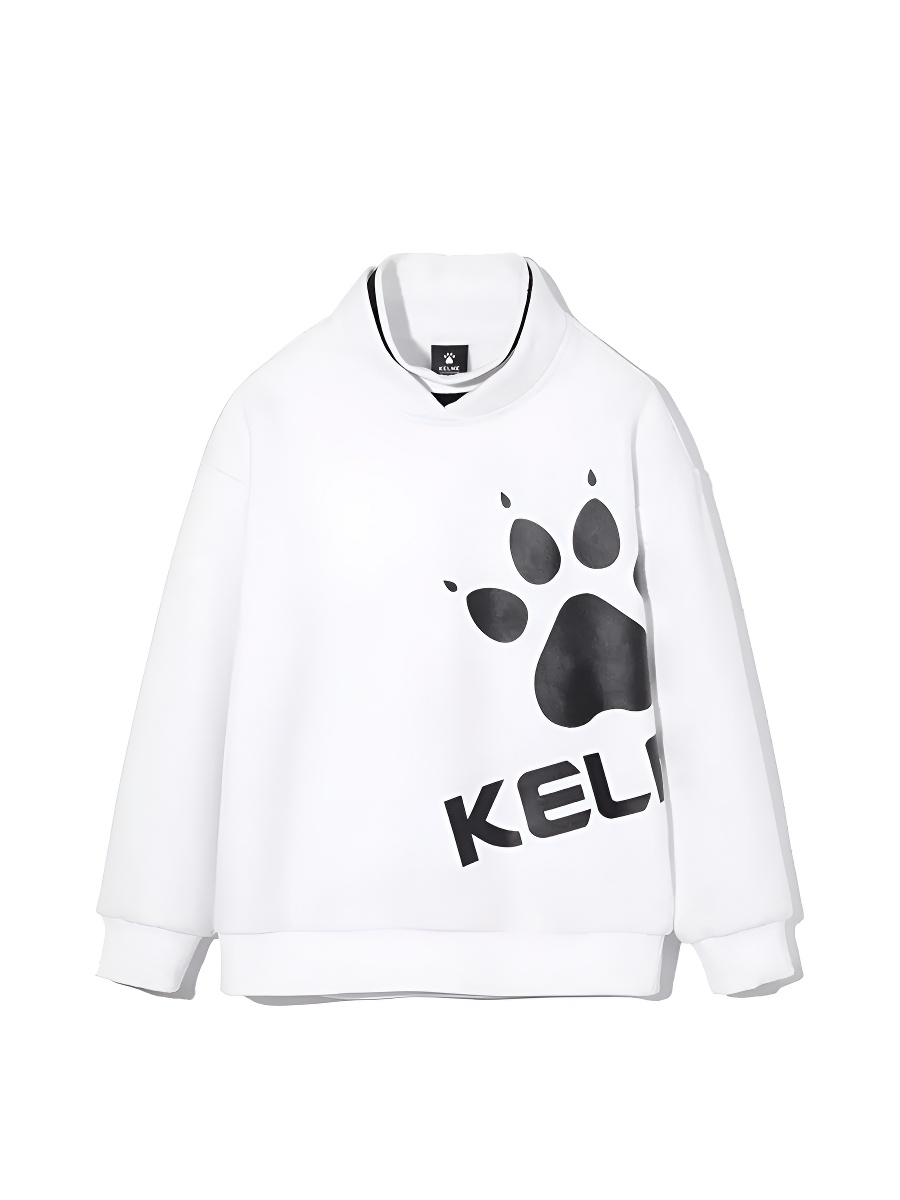 Детский свитшот KELME Boy's Round Neck Sweater White