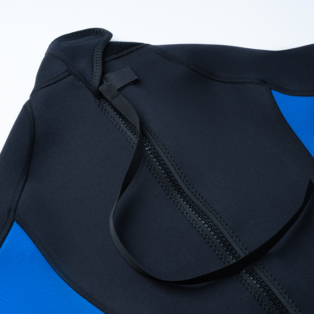 Гидрокостюм для плавания Salvas Iceman, MS0071-L, р. L, неопрен, чёрно-синий