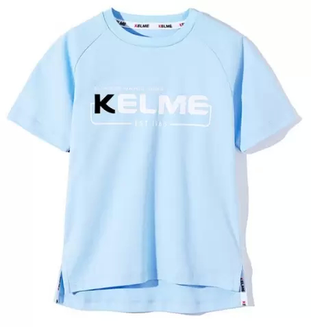 Детская футболка KELME Boys Short Sleeve T-Shirt Light Blue