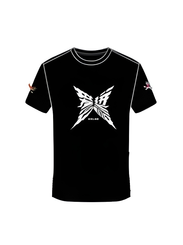 Футболка KELME Knitted Round Neck T-Shirt Black