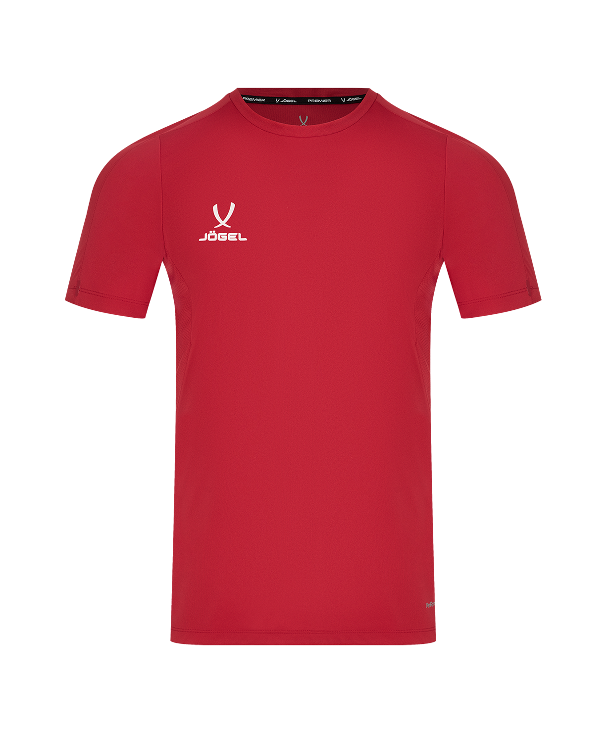 Футболка тренировочная JOGEL PREMIER PerFormDRY Training Poly Tee, красный, размер L