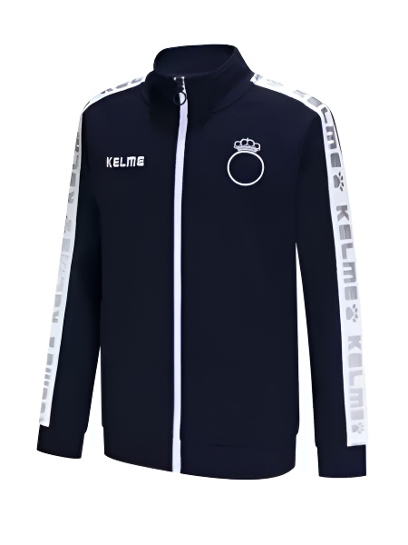 Детская олимпийка KELME Boy's Knitted Jacket Dark Blue