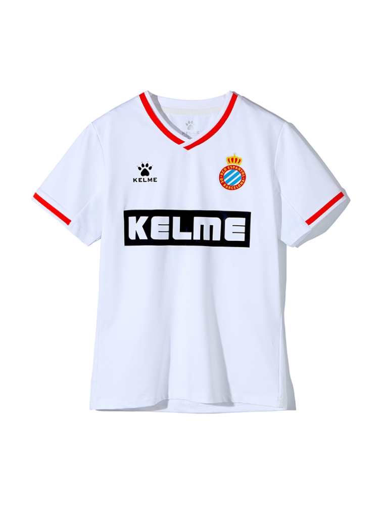 Детская футболка KELME Boys Football Short Sleeve T-Shirt White