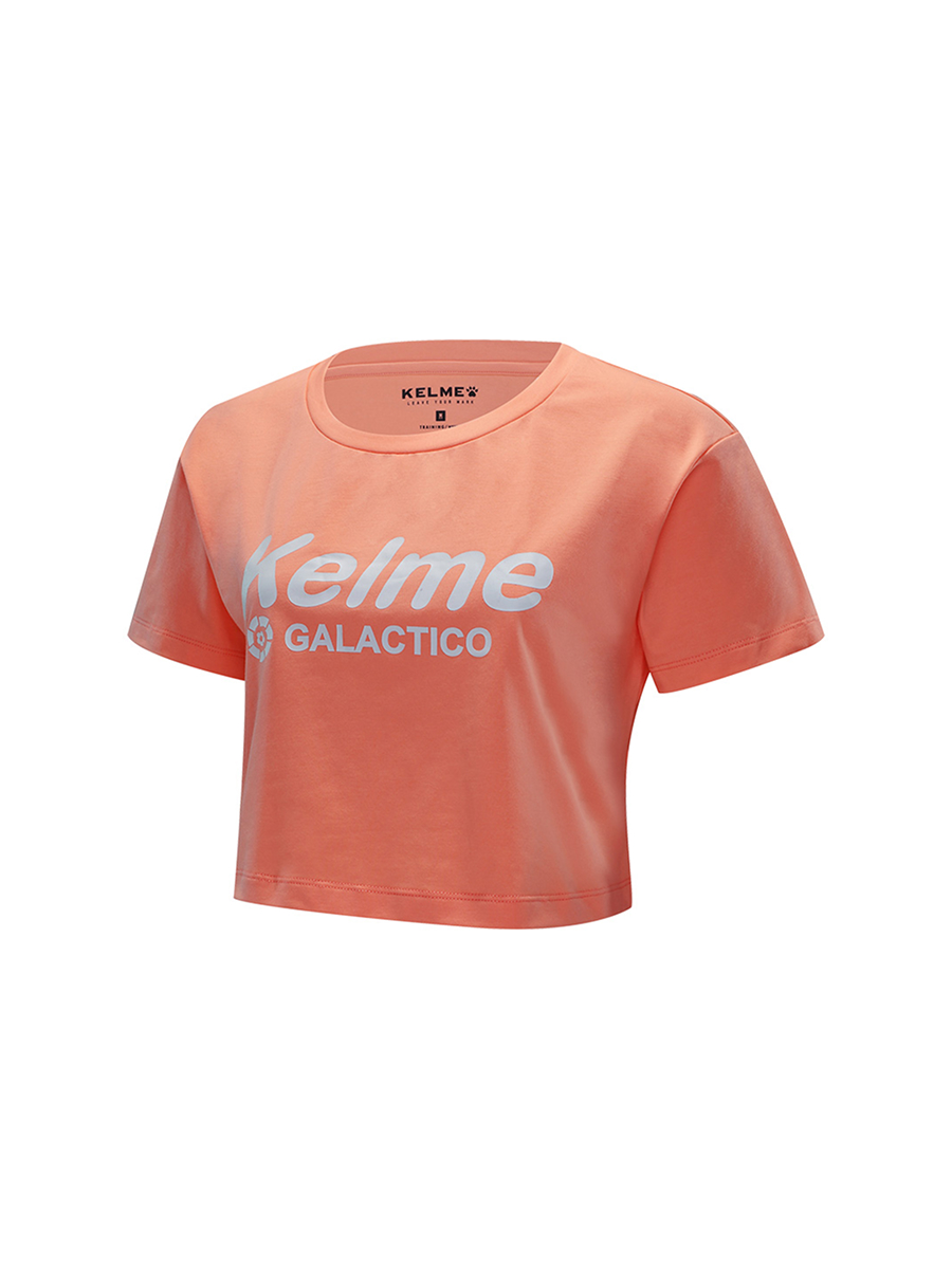 Футболка KELME Women's Short Sleeve T-Shirt Orange