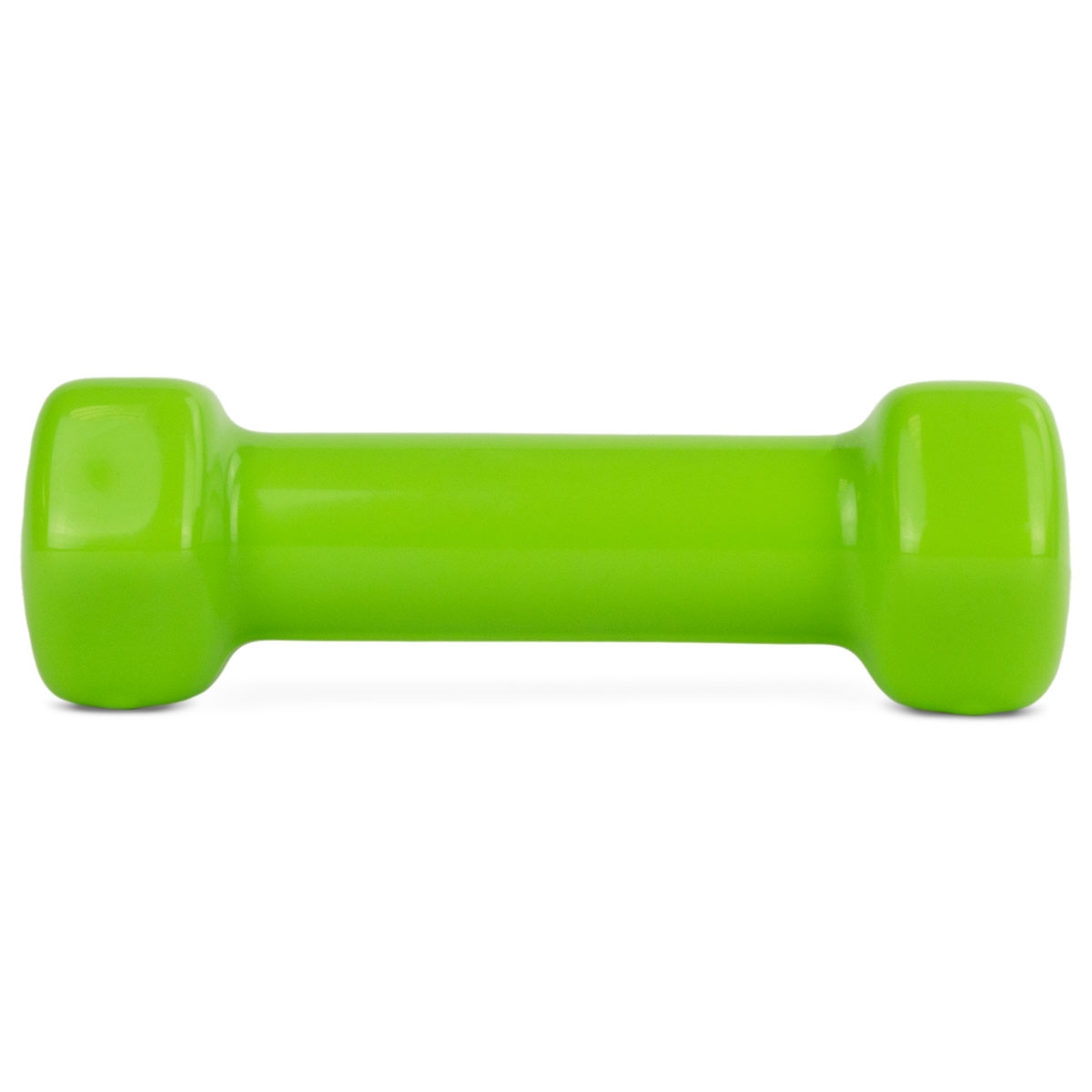 Гантель TORRES 0,5 кг, PL522201, металл в виниловой оболочке, форма шестигранник, салатовый