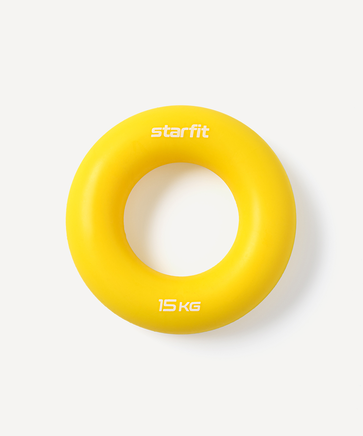 Эспандер кистевой STARFIT ES-404 Кольцо, 15 кг, силикон, желтый