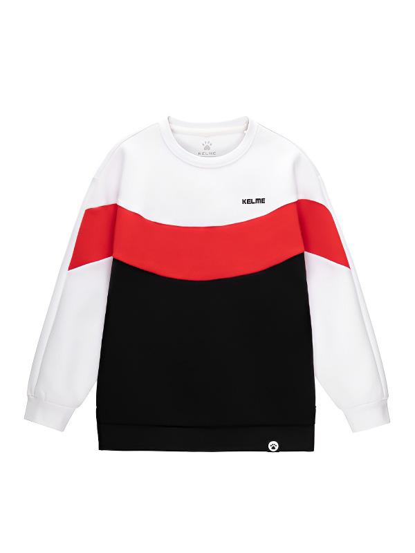 Детский свитшот KELME Round Neck Sweater White