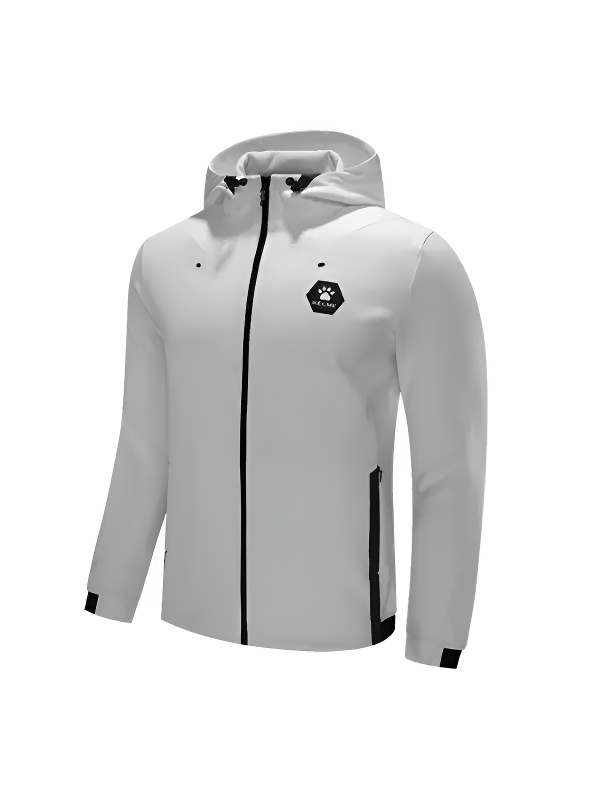 Толстовка KELME Men's Knitted Jacket White