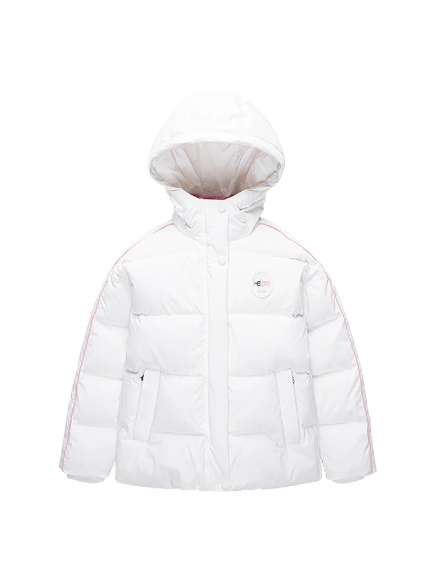Детский пуховик KELME Short Down Jacket White