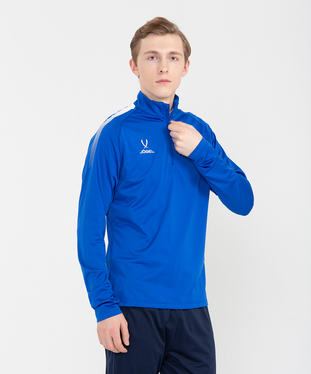 Джемпер тренировочный CAMP Training Top 1/4 Zip, синий, размер L