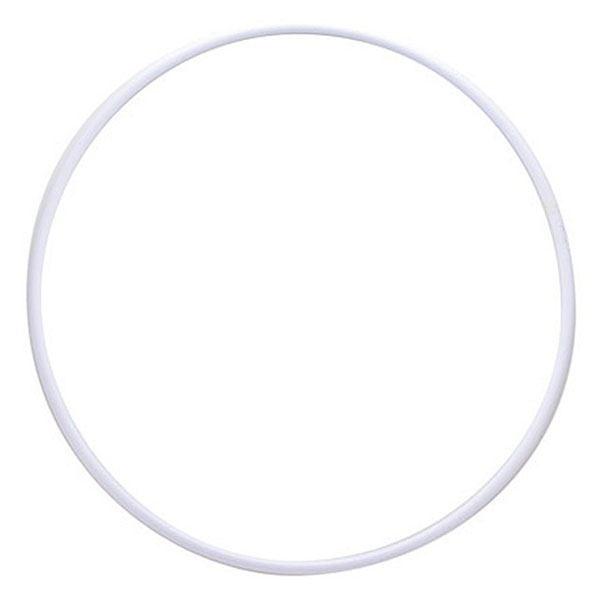 Обруч гимн.ЭНСО пластиковый d 900 мм, MR-OPl900, белый, под обмотку, ТОЛЬКО УПАКОВ. ПО 5 ШТ