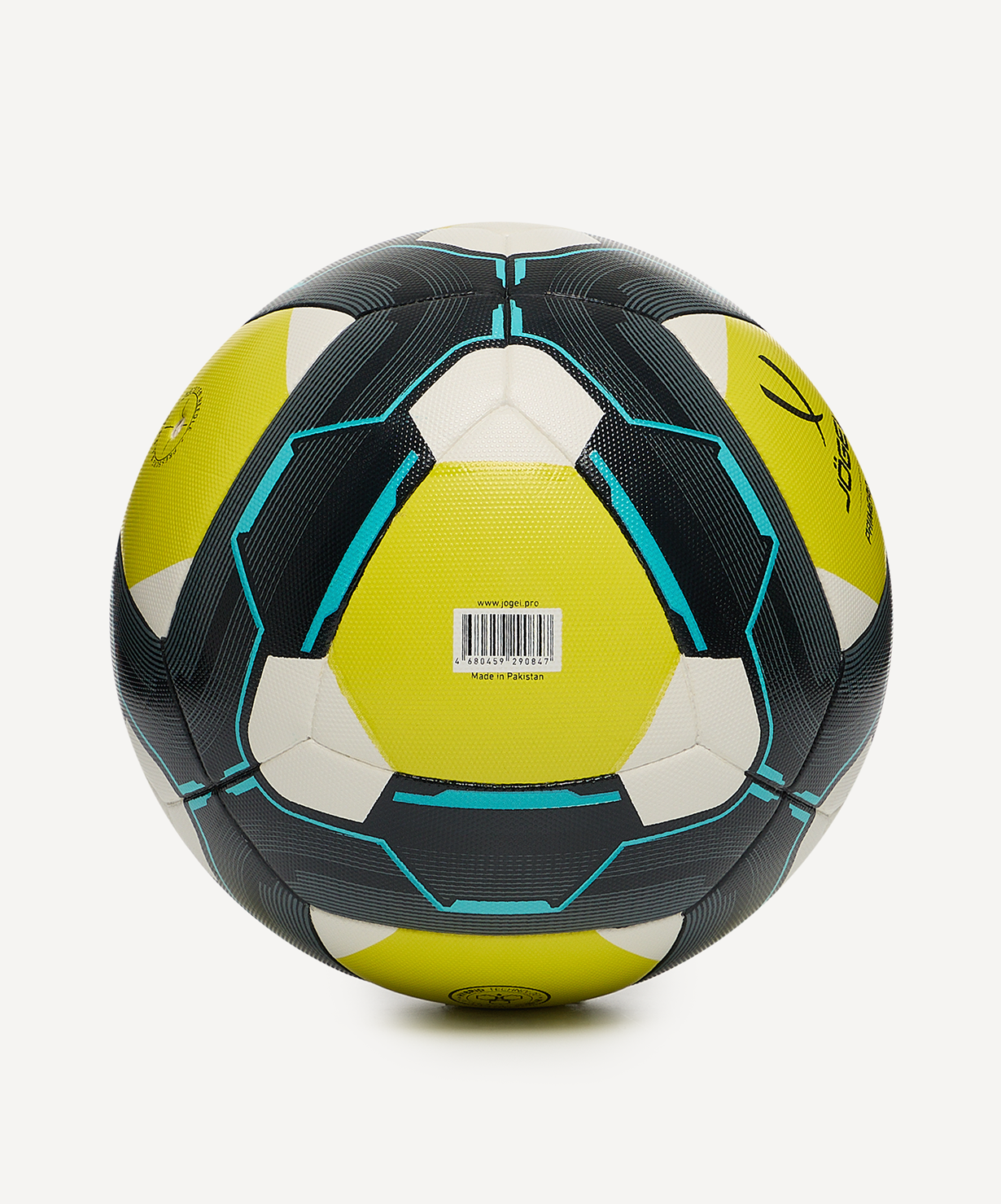 Мяч футбольный JOGEL Primero Kids №3, желтый, размер 3