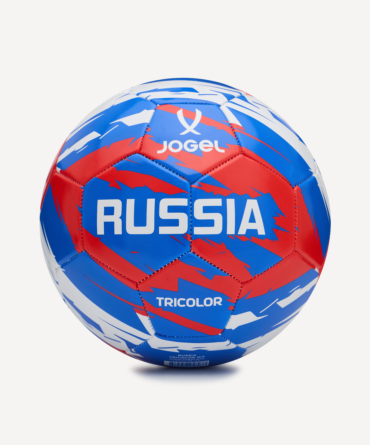 Мяч футбольный JOGEL Flagball Tricolor №5