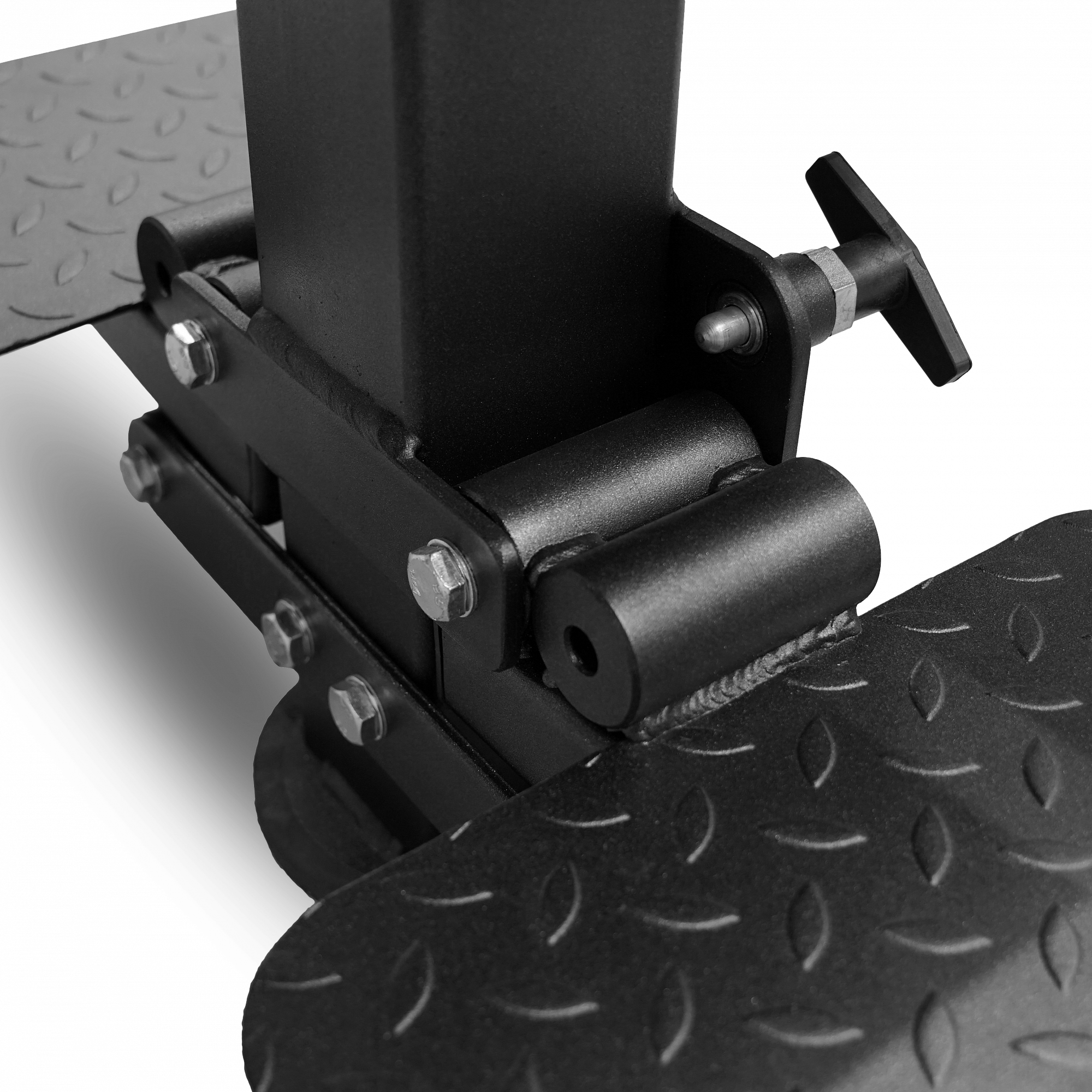 Скамья для жима лёжа с доводчиком, упором и подставкой для ног BRONZE GYM PARTNER ML-901