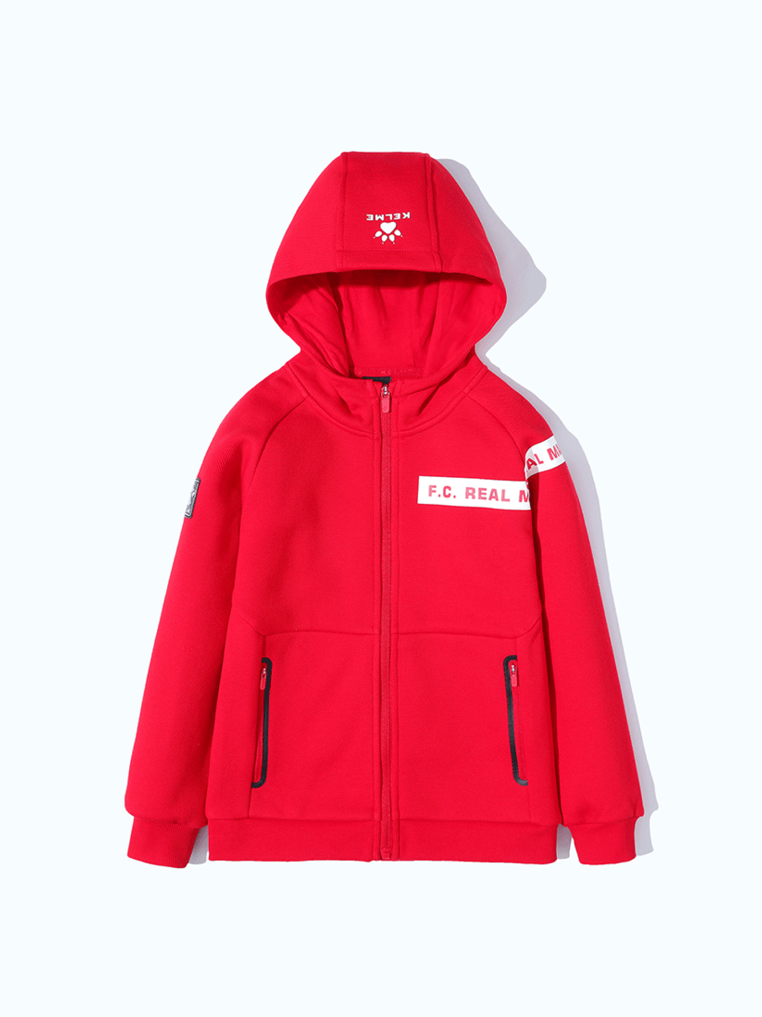 Детская толстовка KELME Boys Cardigan Sweater Red
