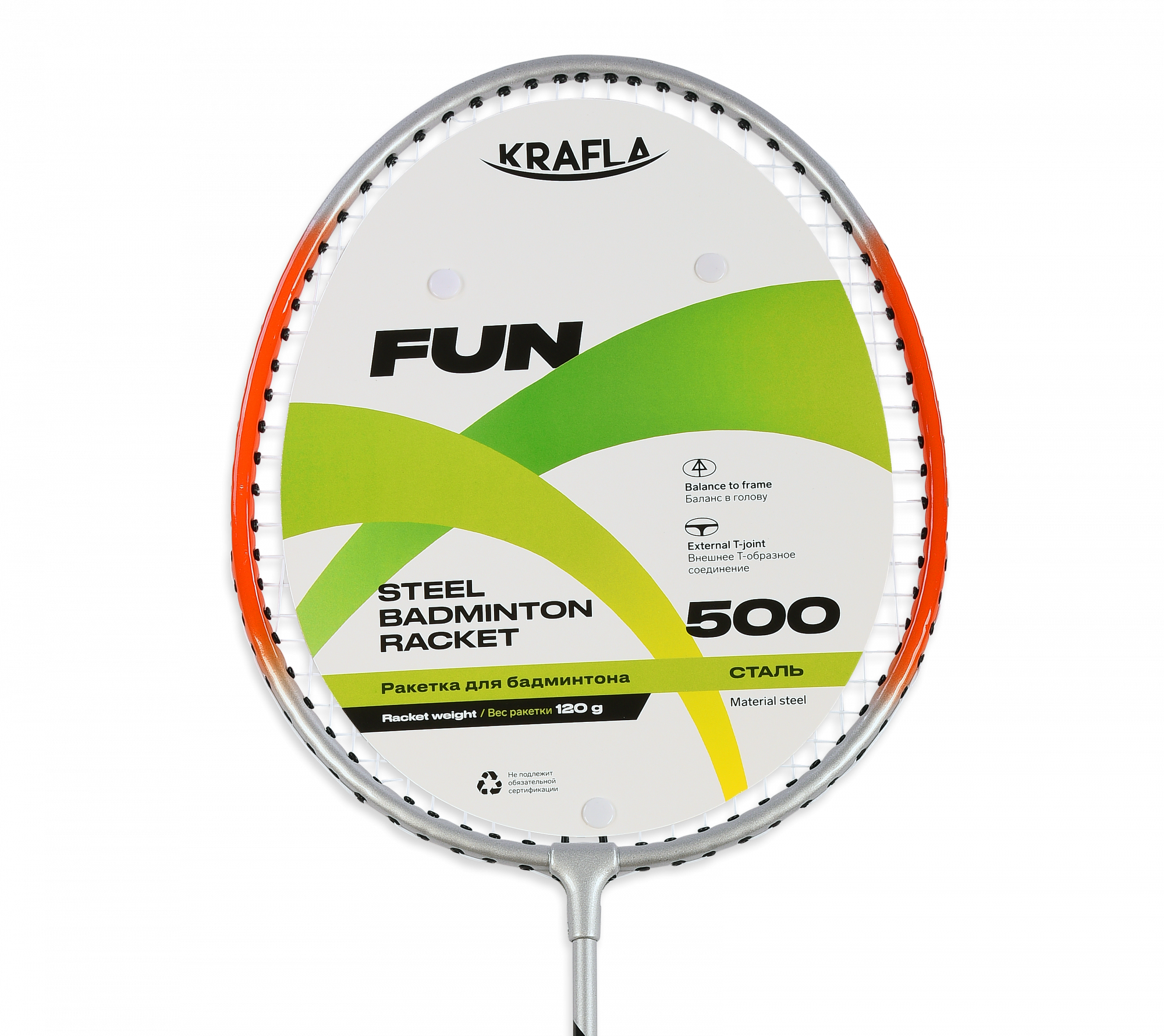 Ракетка для бадминтона KRAFLA FUN500
