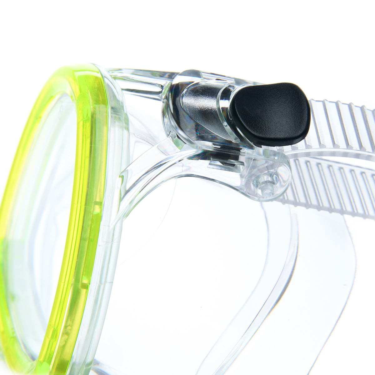 Маска для плав. Salvas Change Mask, артCA195C2TGSTH, закален.стекло, Silflex, р. Senior, желтый