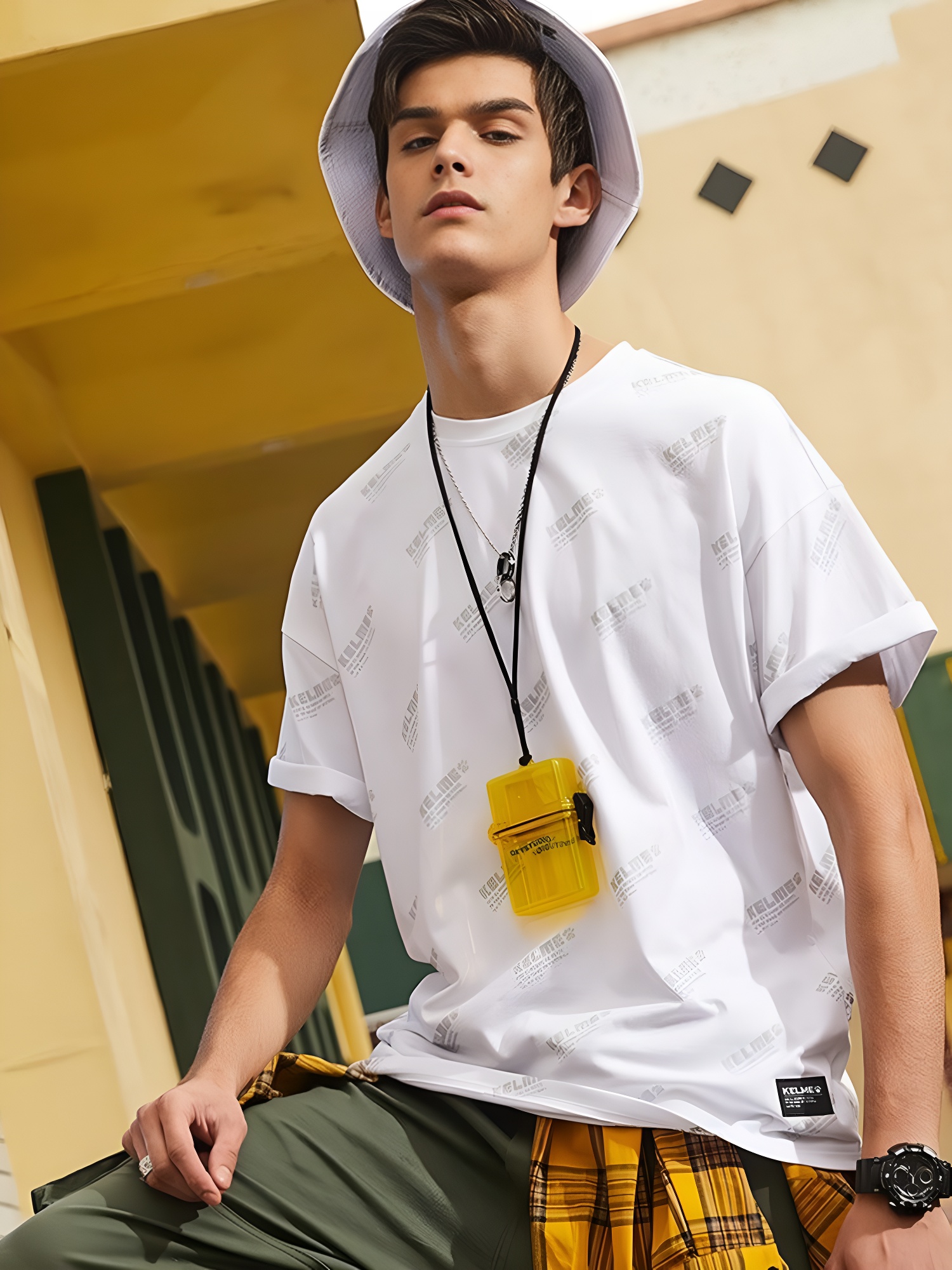 Футболка KELME Men's Short Sleeve T-Shirt White