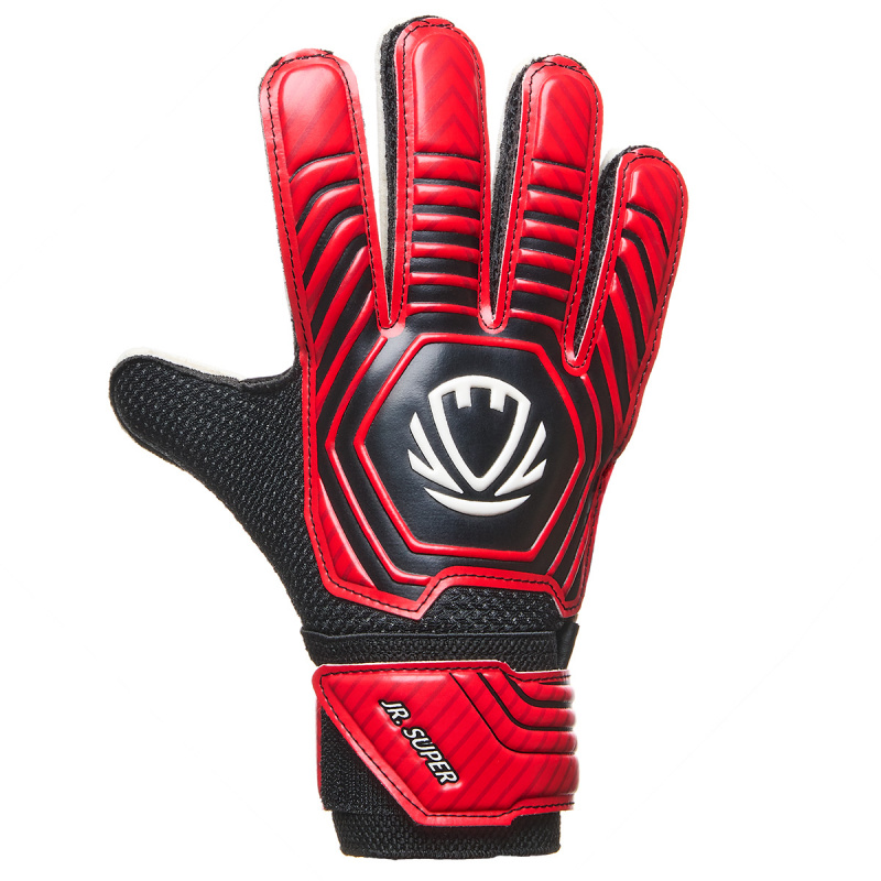 Перчатки врат. TORRES Junior Super (Max), FG0523707-7, р.7, 3 мм латекс,манж.с лип,черн-красный