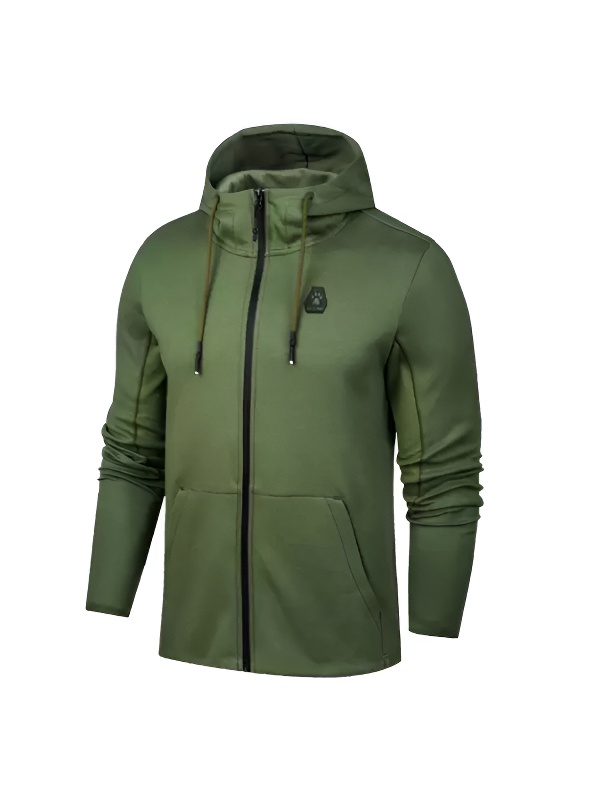 Толстовка KELME Men's Knitted Jacket Dark Green