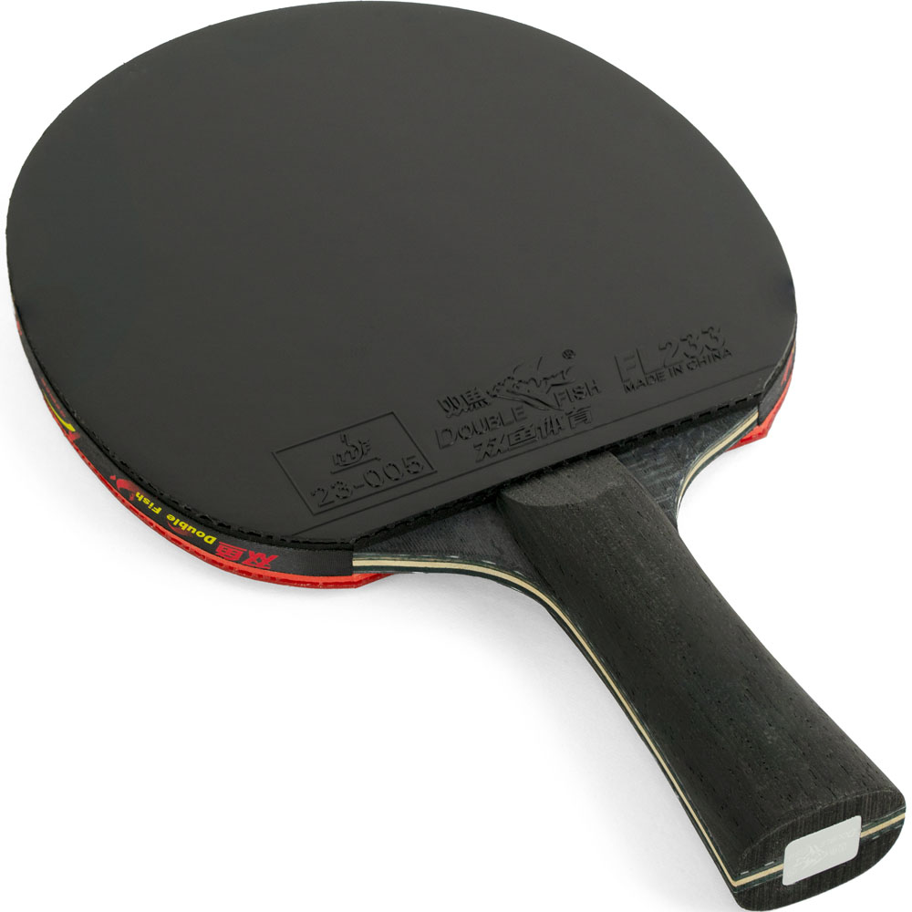 Ракетка для н/т DOUBLE FISH Black Carbon King Racket 5*****, для професс.,ITTF Appr.,накл.2,1,мм