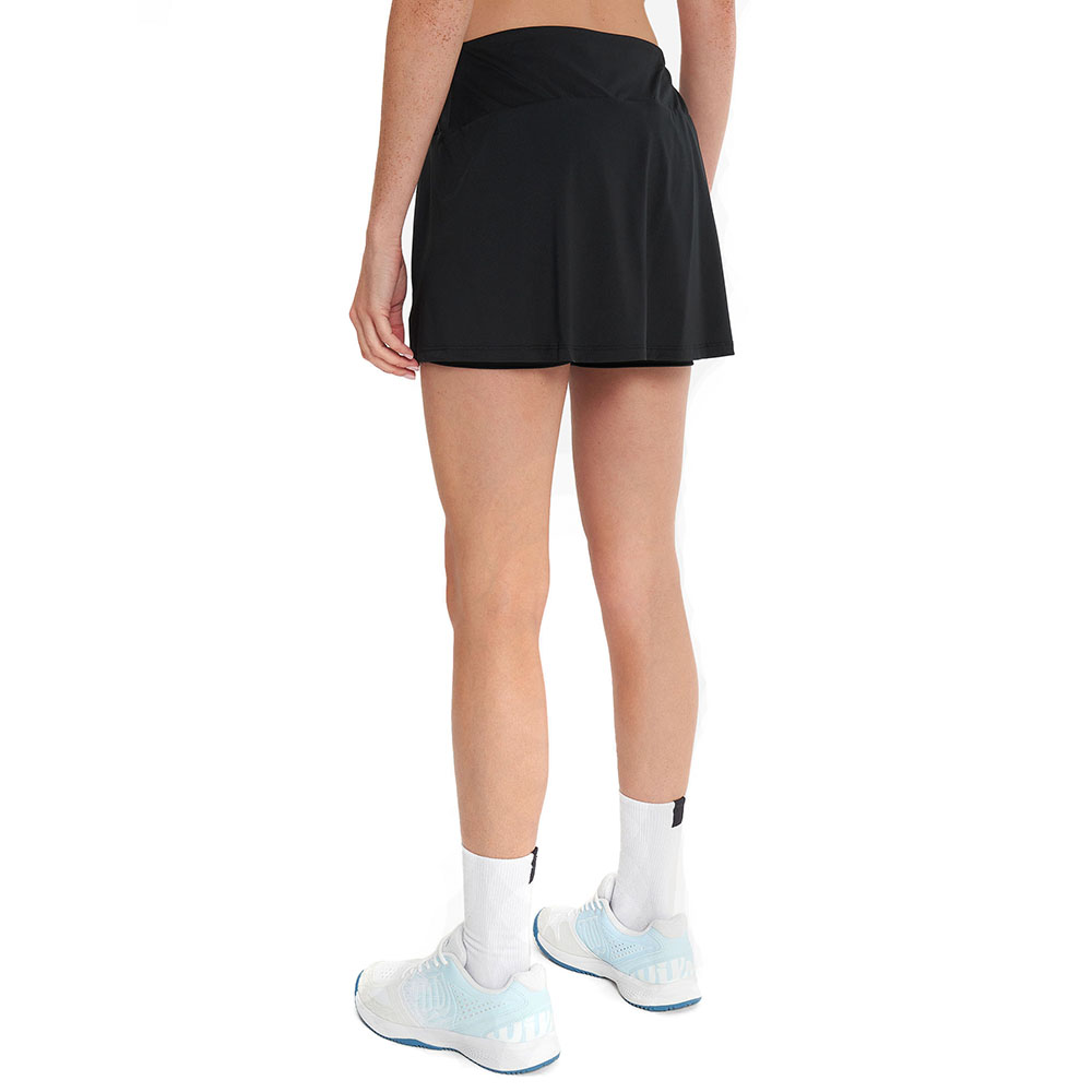 Юбка-шорты тренир. жен. HEAD Club Basic Skort W 814399-BK-L, р.L, 92%полиэстер,8% эластан,черный