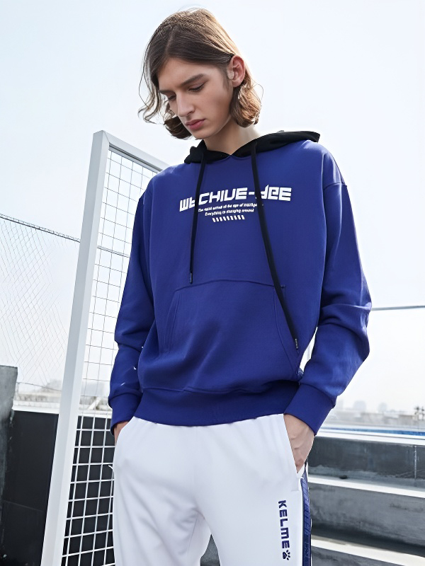 Худи KELME Men's Hoodie Blue