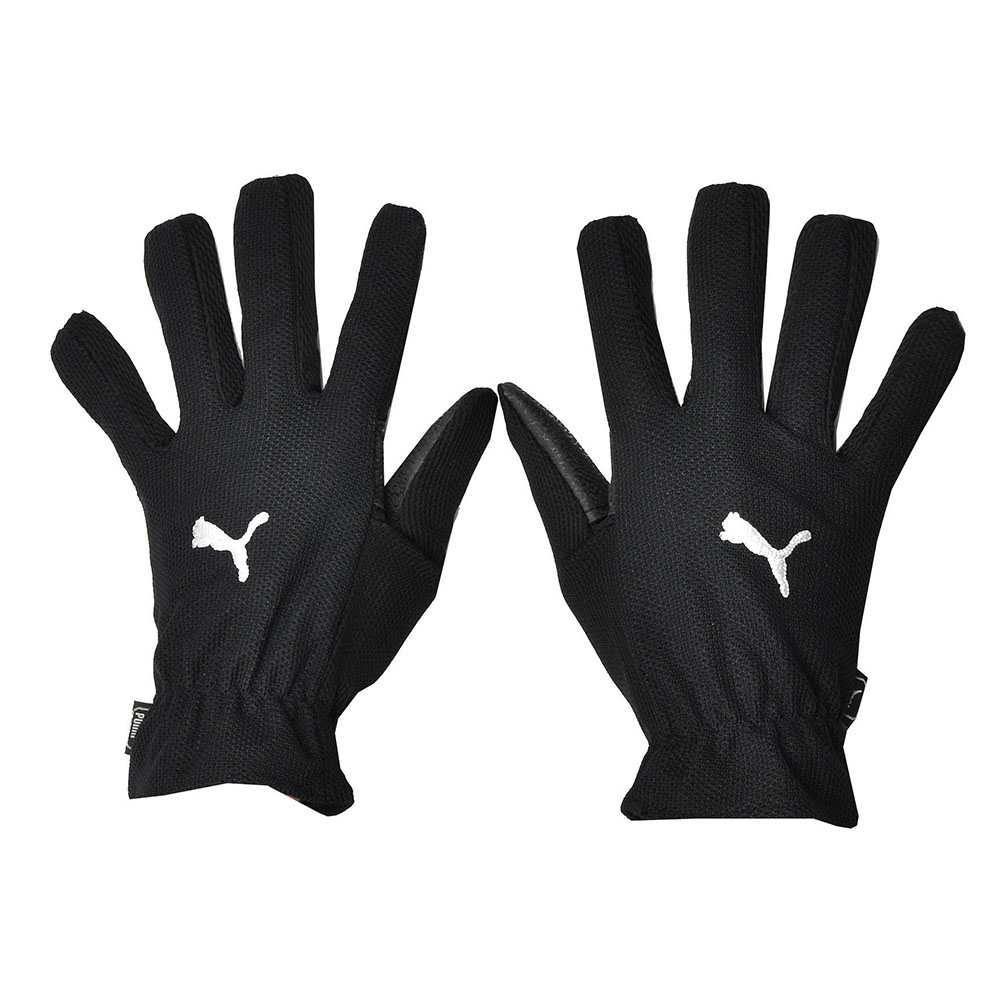 Перчатки PUMA Winter Players, 04001401-8, размер 8, полиэстер, эластан, резина, черный