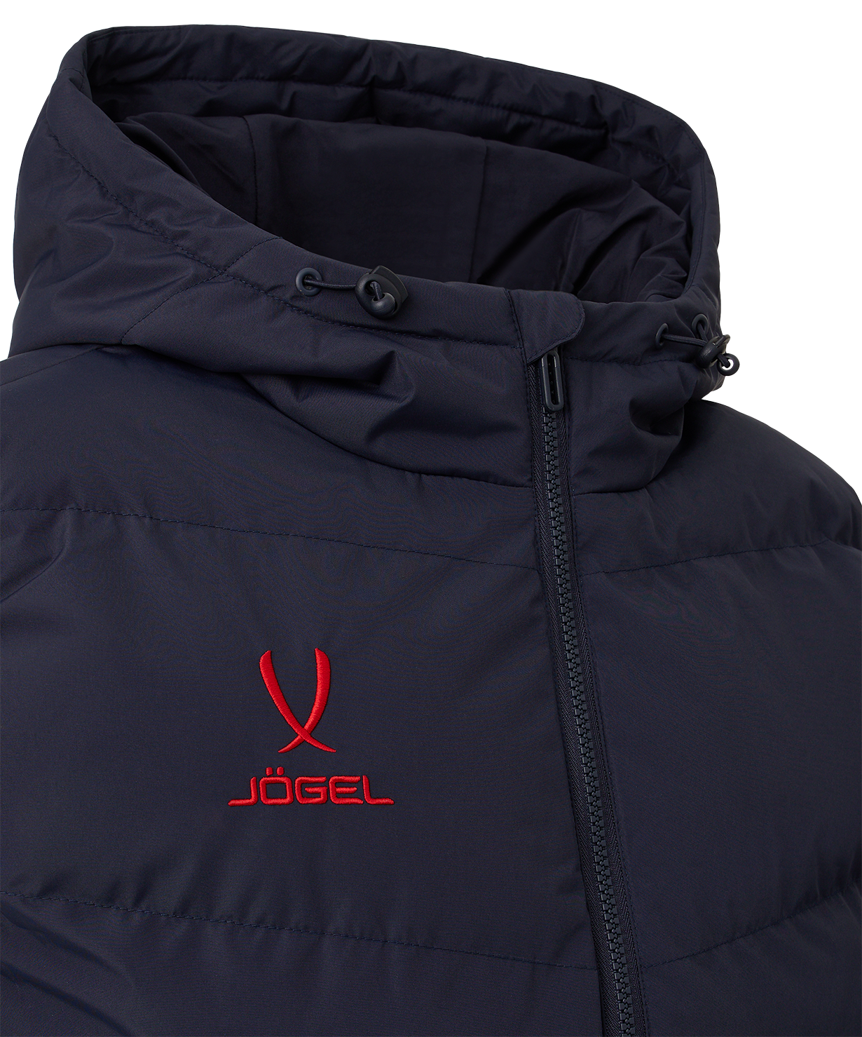 Жилет с капюшоном утепленный JOGEL ESSENTIAL PerFormPROOF Padded Hooded Vest, темно-синий, размер L
