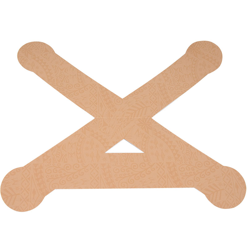 Тейп динамический PosturePals X tape, PP-X-TL, преднарезка, р. L, 5 шт. в уп., телесный
