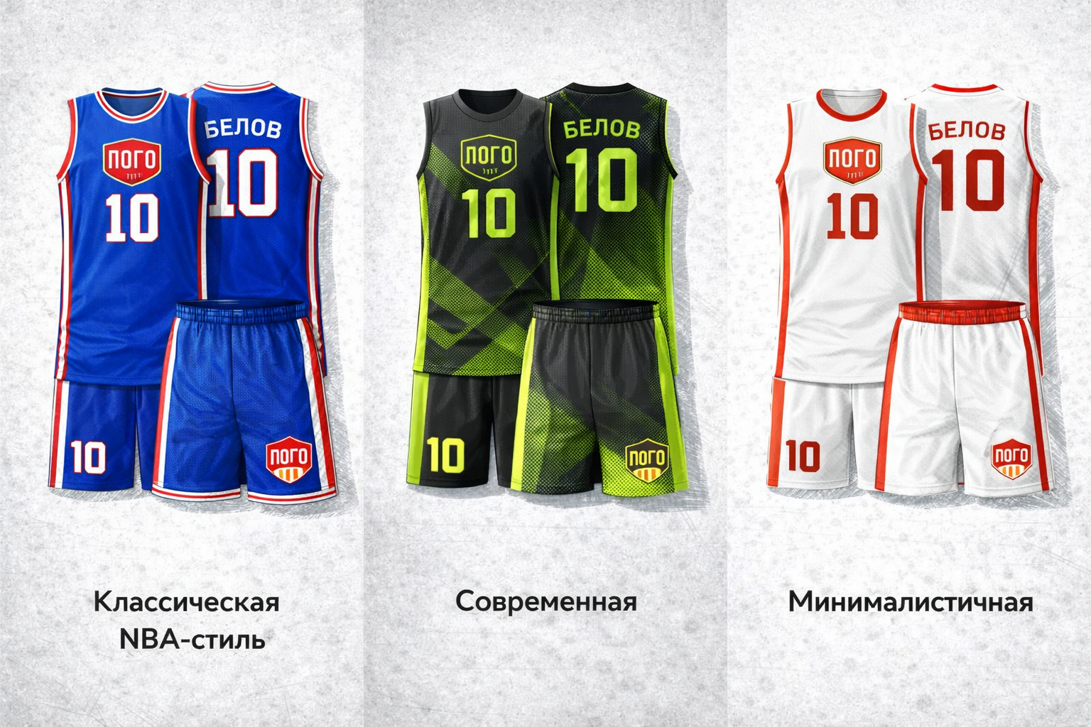 Баскетбольная форма на заказ