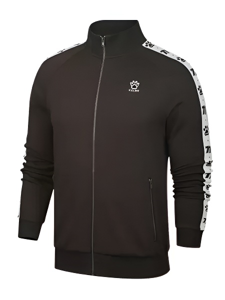 Олимпийка KELME Men's Knitted Jacket Dark Brown