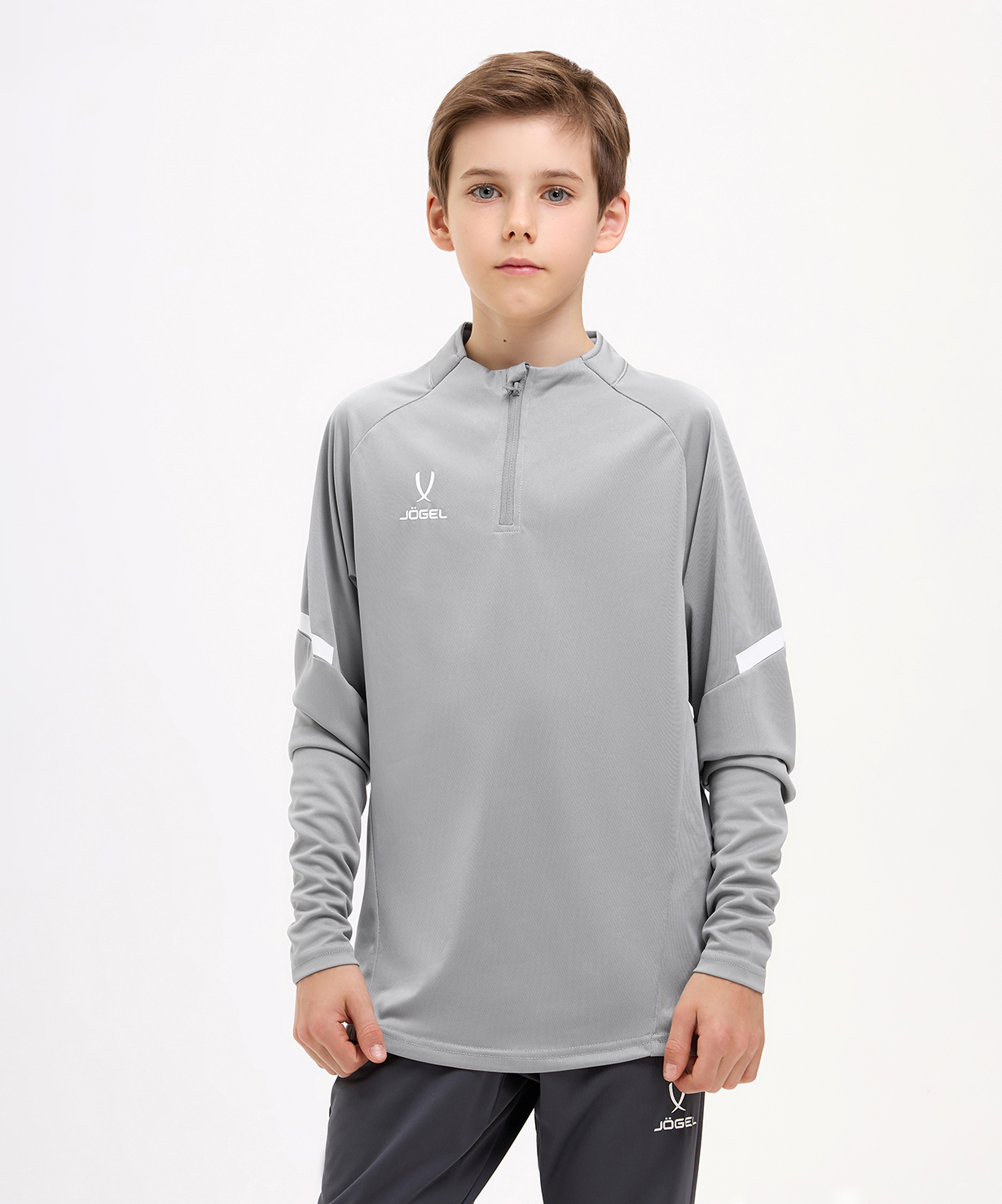 Джемпер тренировочный JOGEL CAMP 2 Training Top, серый, детский, размер XS