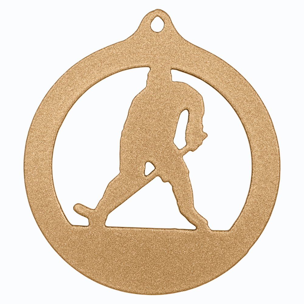 Медаль MZP 955-70/BM  хоккей (D-70 мм, s-2 мм)