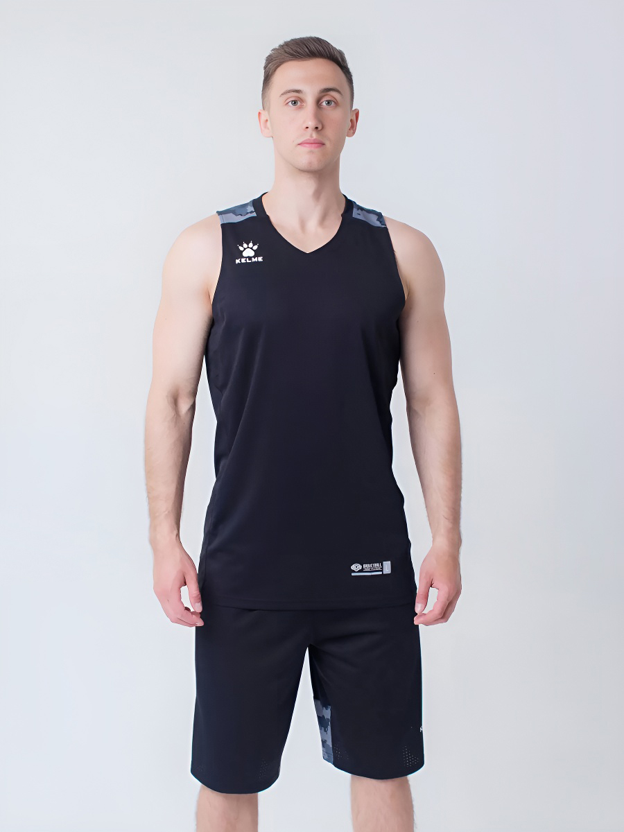 Баскетбольная форма KELME Basketball Set (Adults) Black