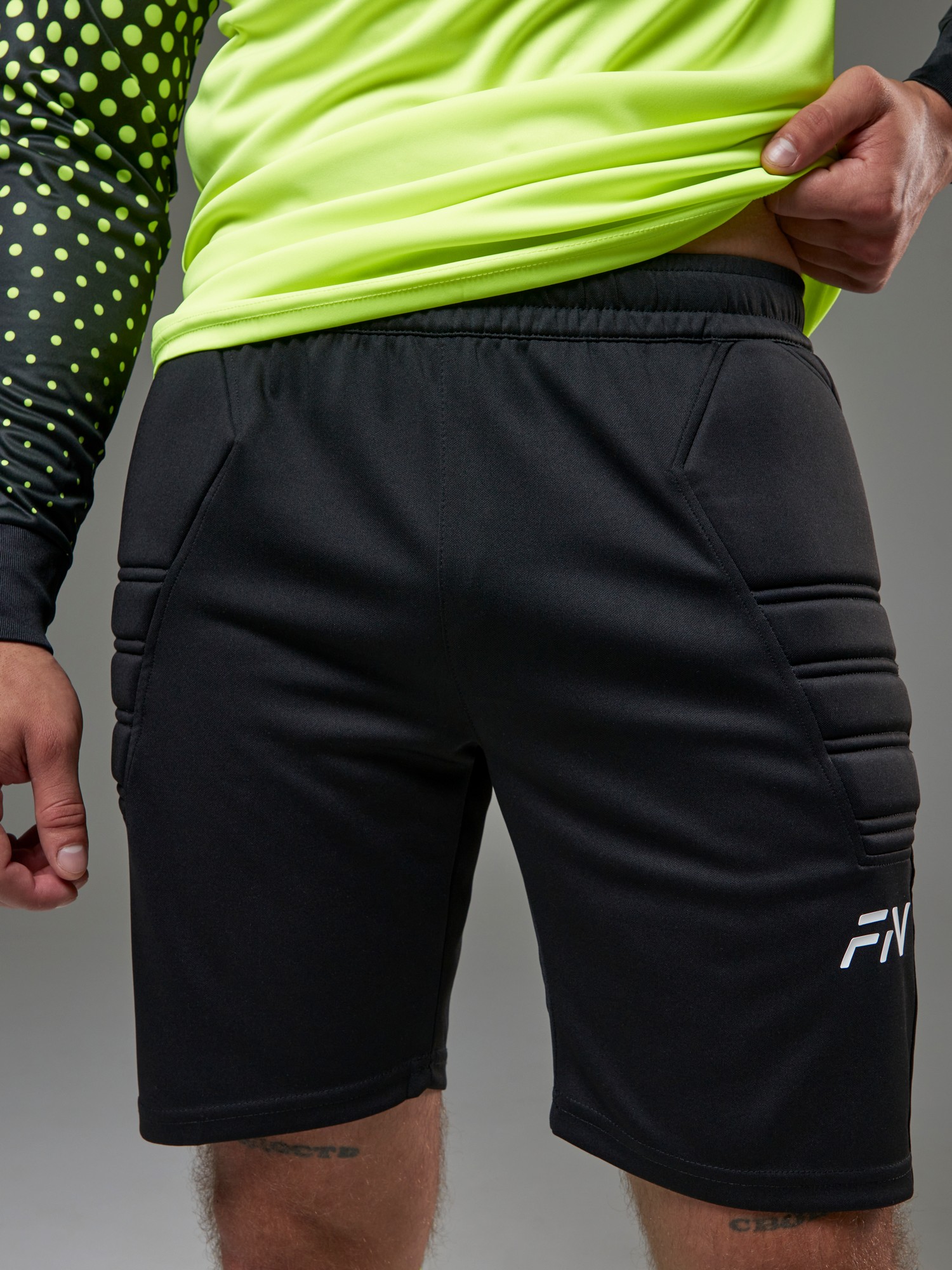 Вратарские шорты FN Goalkeeper Shorts Black