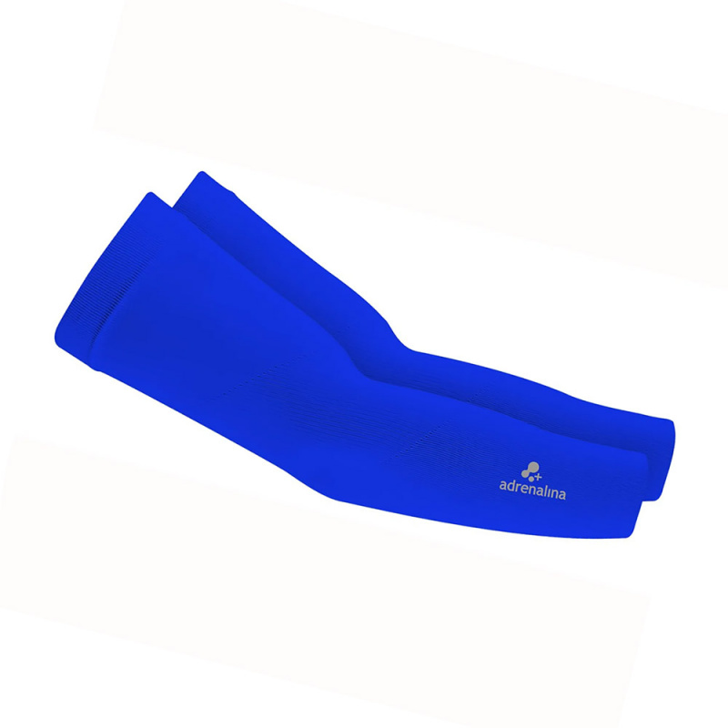 Нарукавник волейб. +ADRENALINA Echo MT4600-029, one size, полиамид, полиэстер, эластан, синий