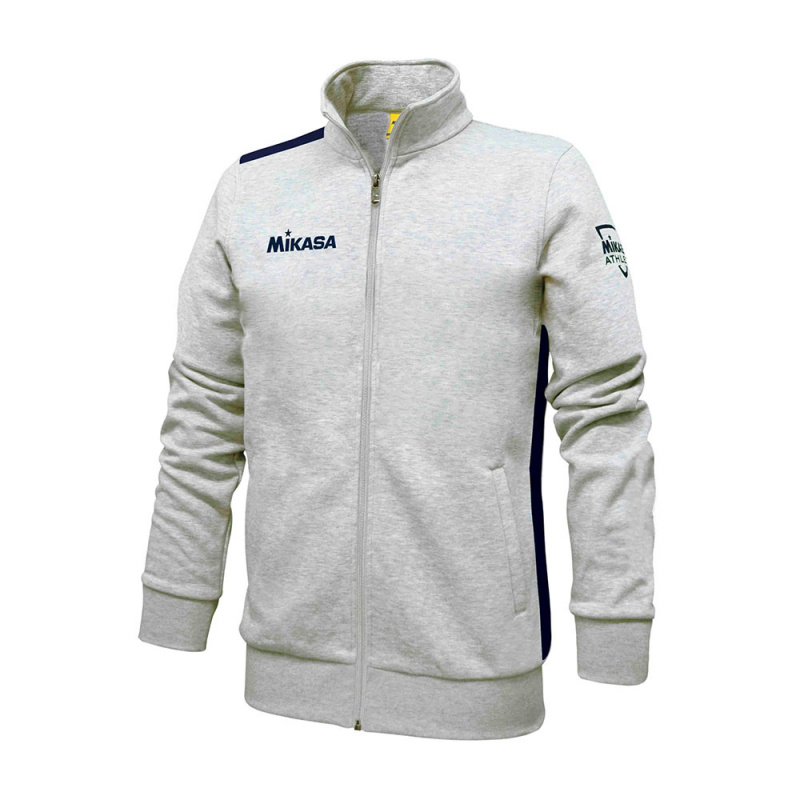 СЦ*Куртка от костюма муж. MIKASA MT537-0149-XL, р.XL, 70% хлопок, 30% полиэстер, cерый