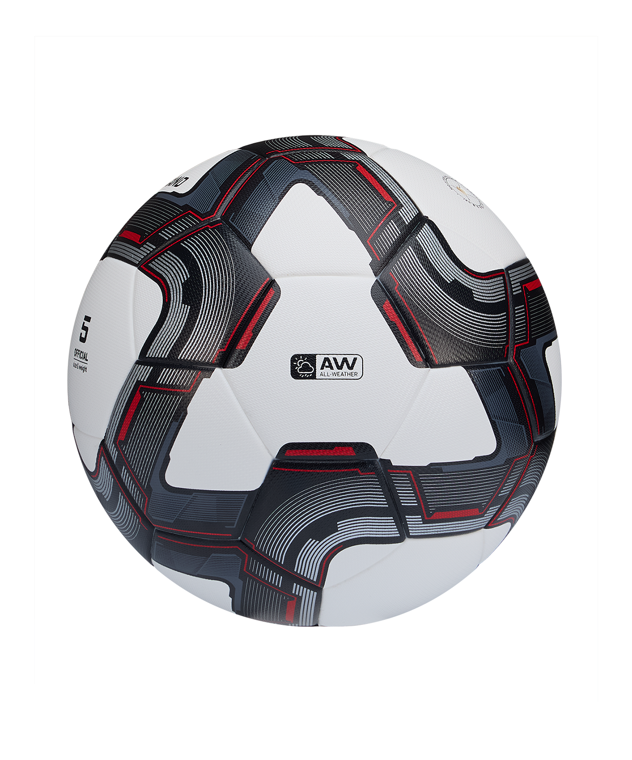 Мяч футбольный JOGEL Grand №5, белый, размер 5