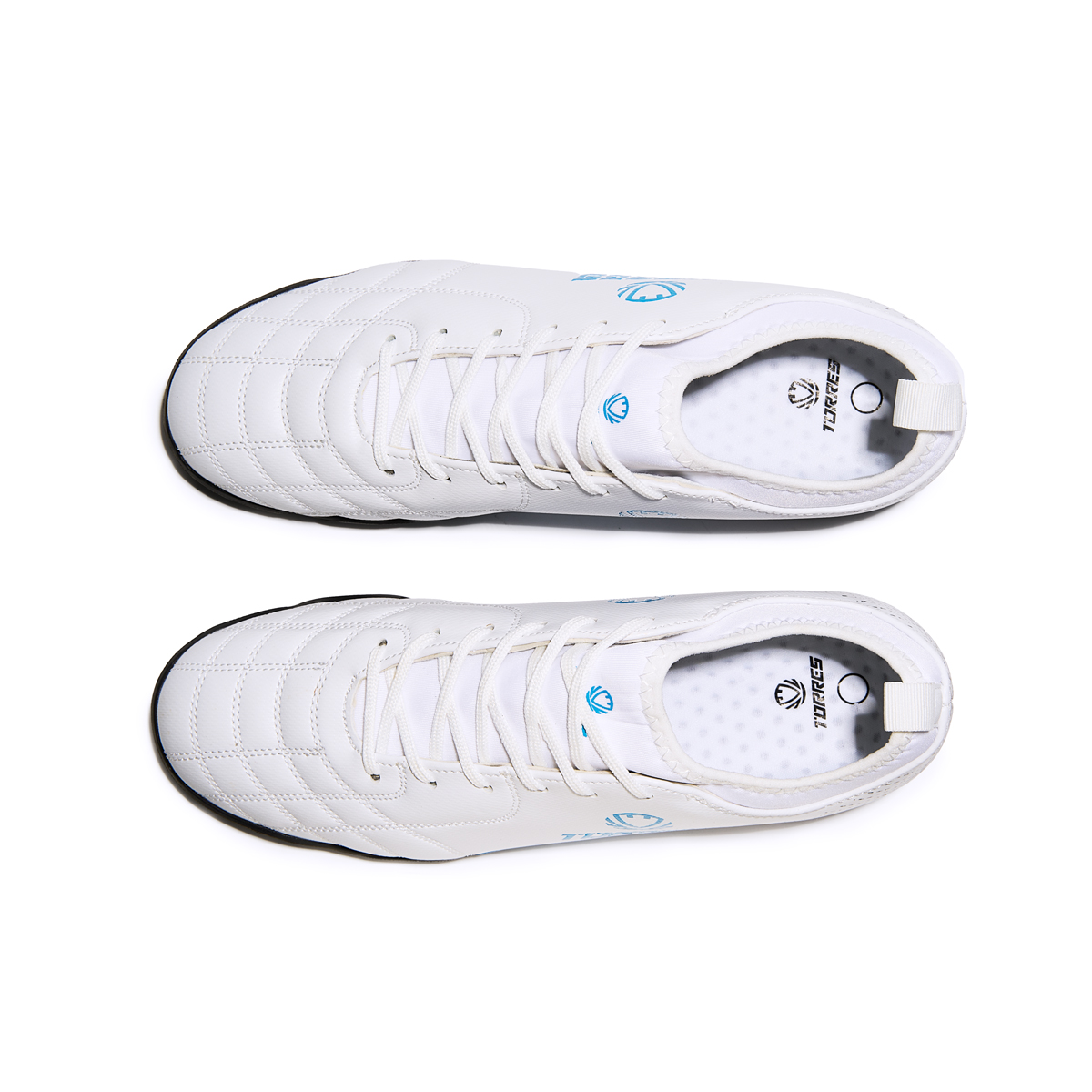 Бутсы футб.(многошиповки) TORRES BOLA, TS2342310-271-43, р.43,с носком, резина,ПУ,текстиль, белый