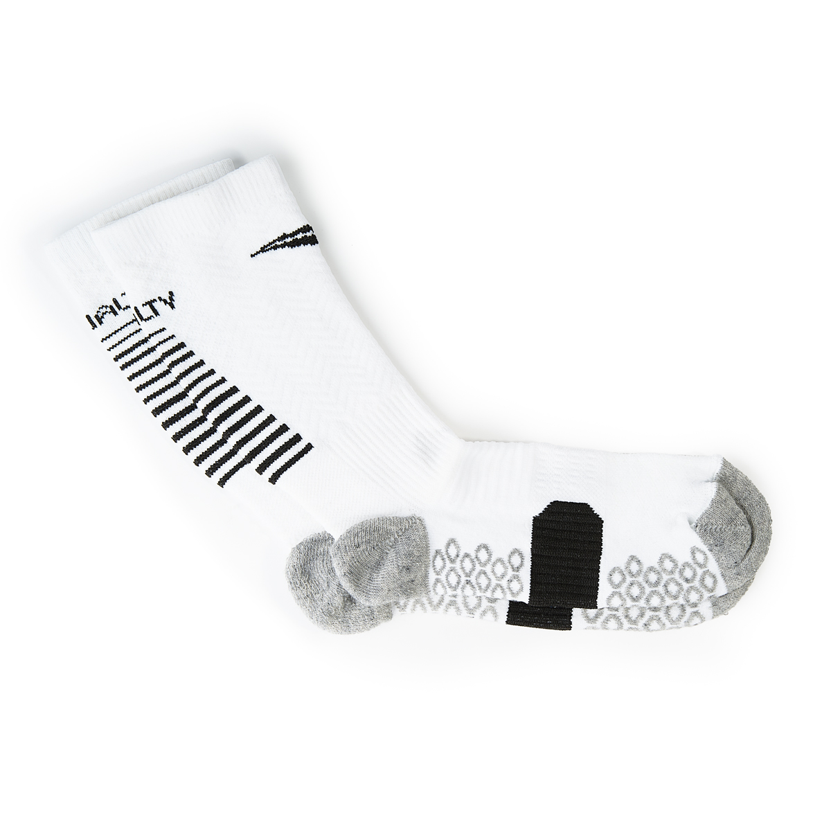 Носки спорт. PENALTY SE7E, 4107871000UN, р.39-44, полипроп., хлопок, эластан, бело-черные